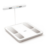 AMILA Fitbody 10 Pro Smart Ζυγαριά με Λιπομετρητή & Bluetooth σε Λευκό χρώμα